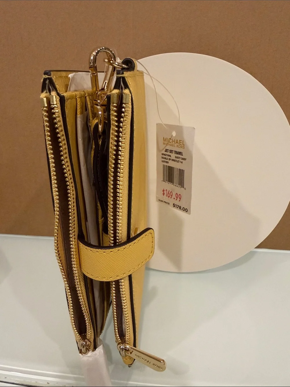 Michael Kors compact saffiano